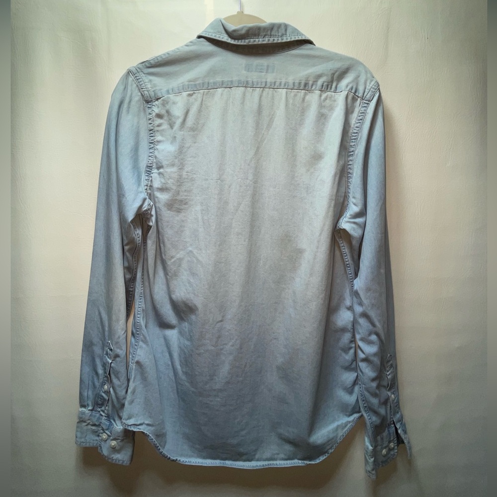 Express Chambray Button Down Shirt - image 2